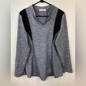 V-Neck Moqivgi Athletic Long Sleeve Pullover